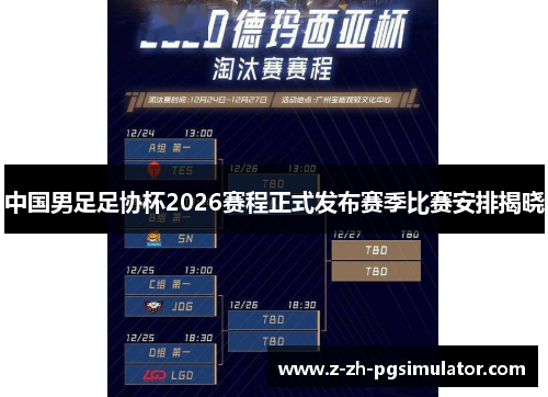 中国男足足协杯2026赛程正式发布赛季比赛安排揭晓